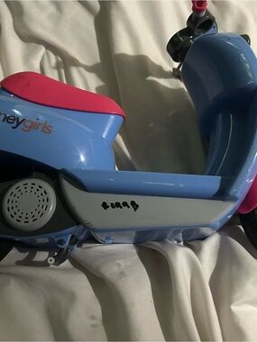 Journey Girls Blue and Pink Ride-On Scooter for 18” Dolls